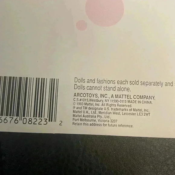 1993 vintage Barbie Mattel jeans weekend fashion - Picture 5 of 5